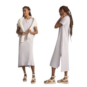 Daily Practice by Anthropologie Side-Slit Maxi Dress size L